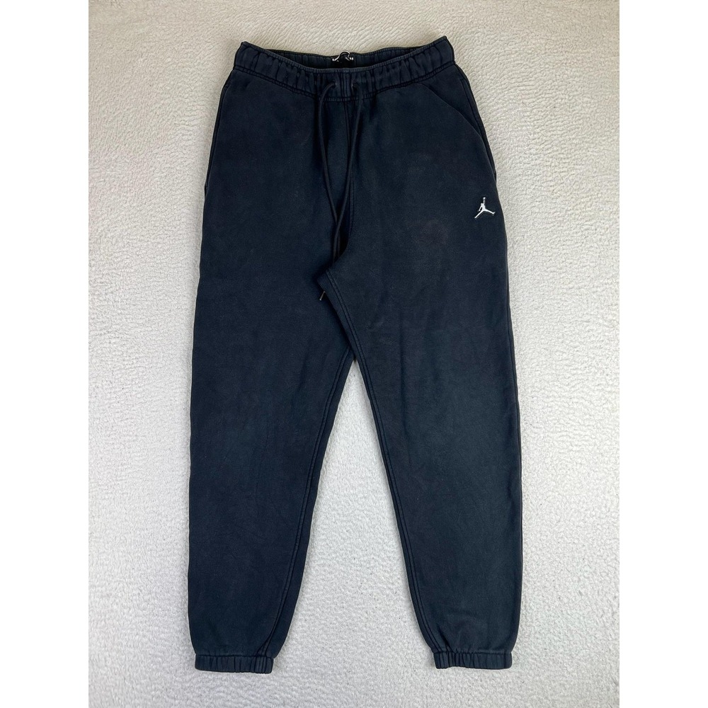 Jordan Mens Fleece Sweatpants Black Joggers Athletic DA9820-010 Medium